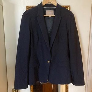 Navy blue blazer Banana Republic
